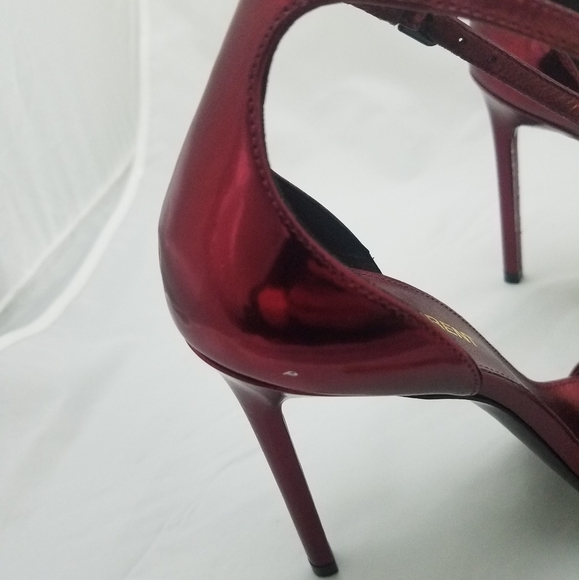 Saint laurent amber heels 37 red purple - Picture 9 of 9